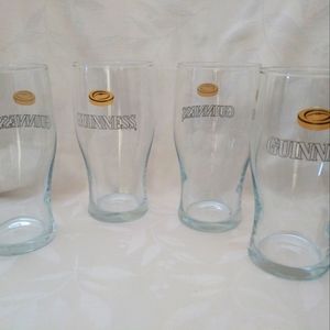 Guinness Rugby Pint Glasses